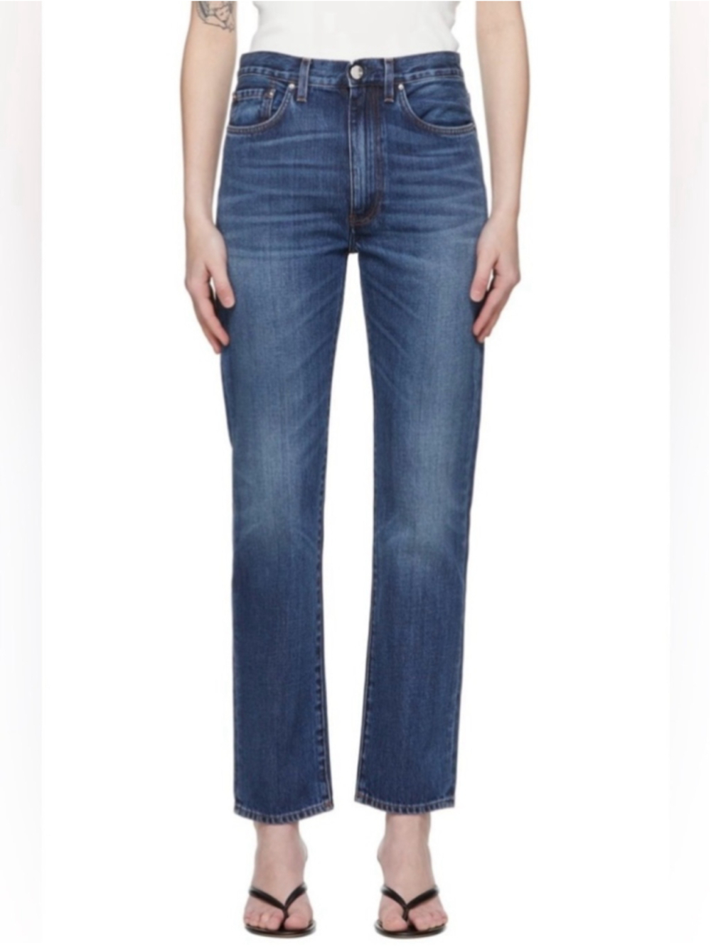 Toteme Regular Fit Denim Jeans Blue Size 27/30